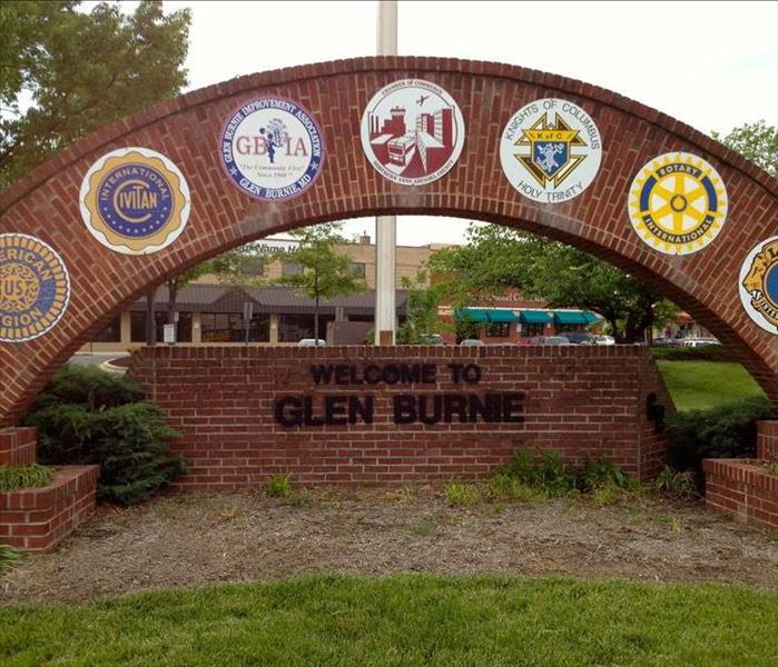city of Glen Burnie sign